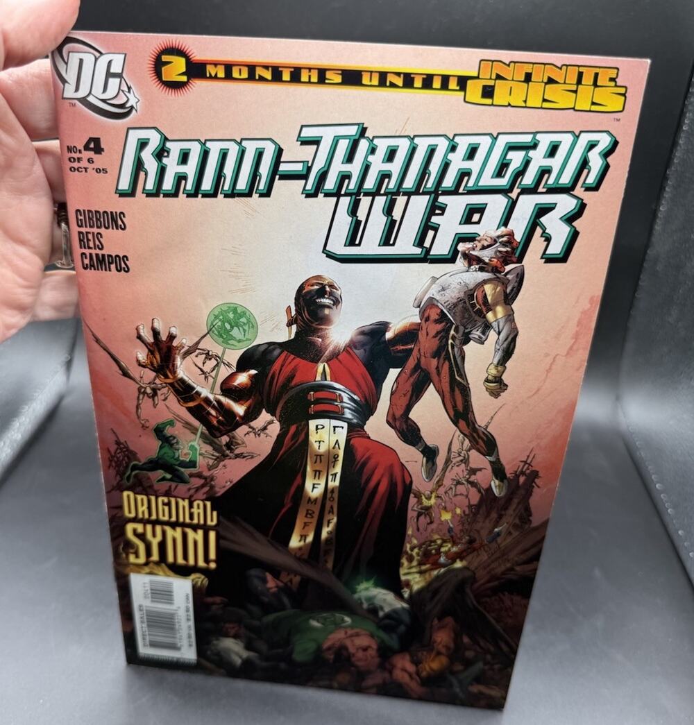 DC Comics Rann-Thanagar War #4 Modern Age October 2005 Original Synn MINT! -C